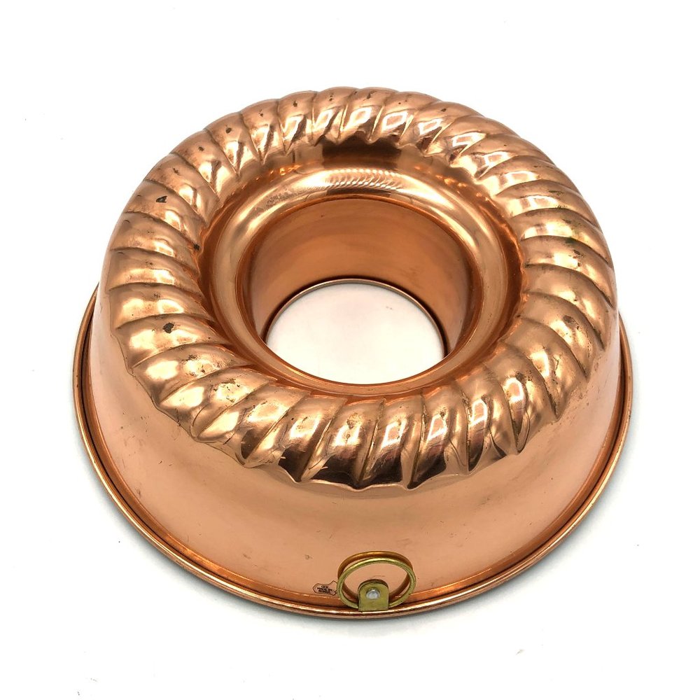 Bundt Cake Pan, 9 Inches, Copper Plated, ODI Made In Korea